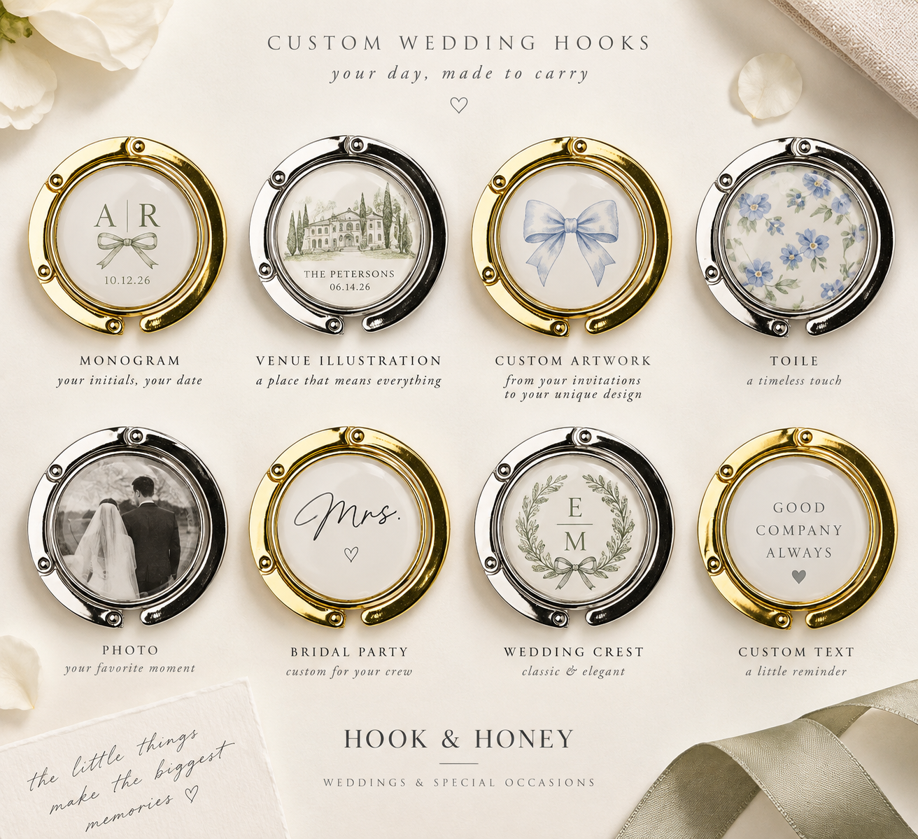 Custom Wedding H&H